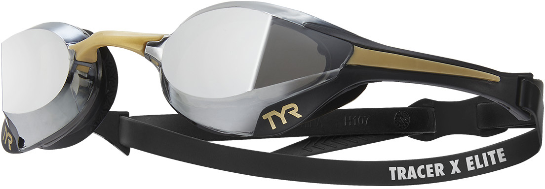 TYR Adult Tracer-X Elite Mirrored Racing Goggles
