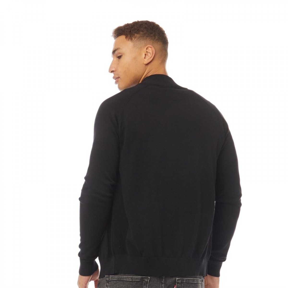 

Джемпер Fluid Zip Through er Black Black, XS (42)