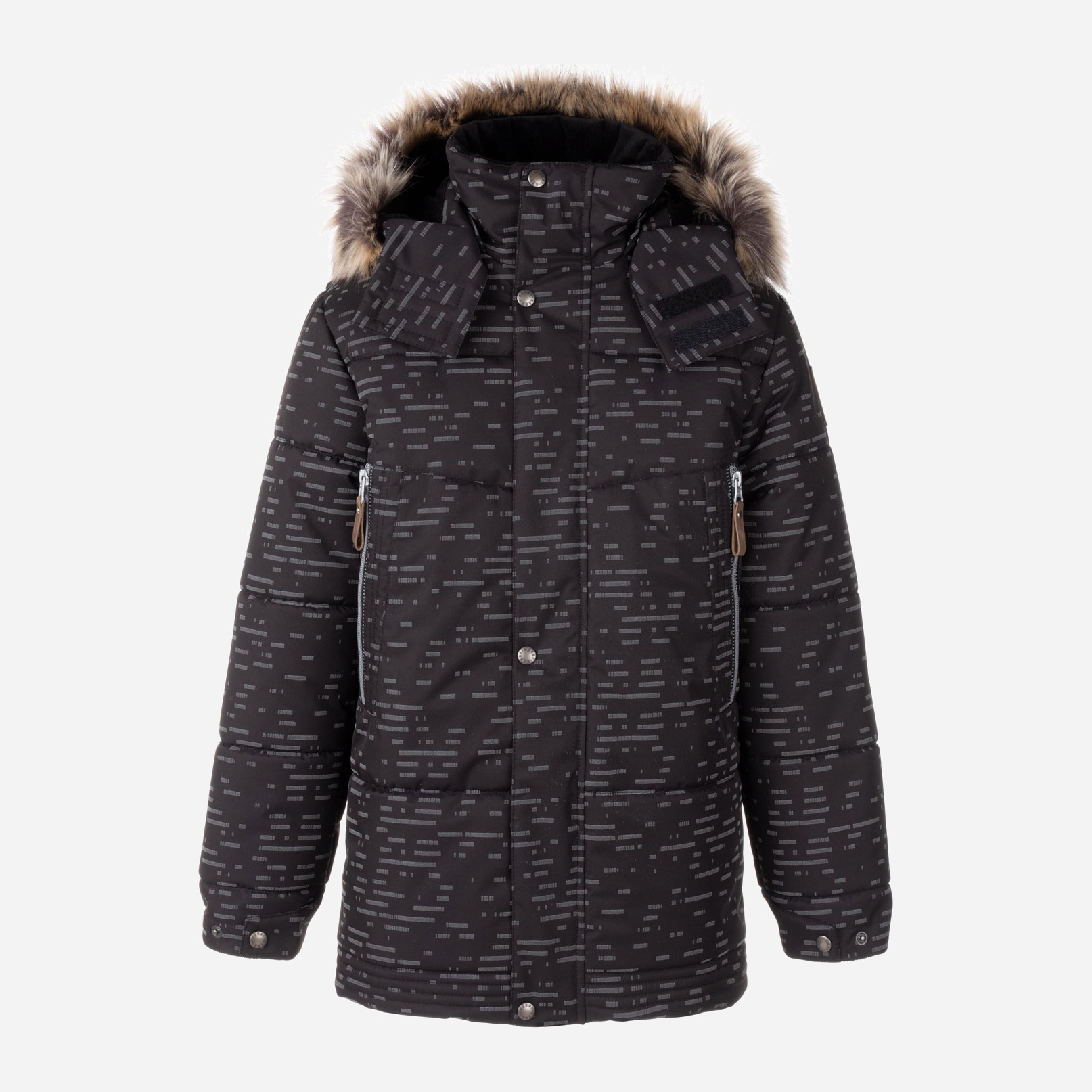 Акція на Дитяча зимова куртка для хлопчика Lenne Samuel 23367-4208 128 см від Rozetka