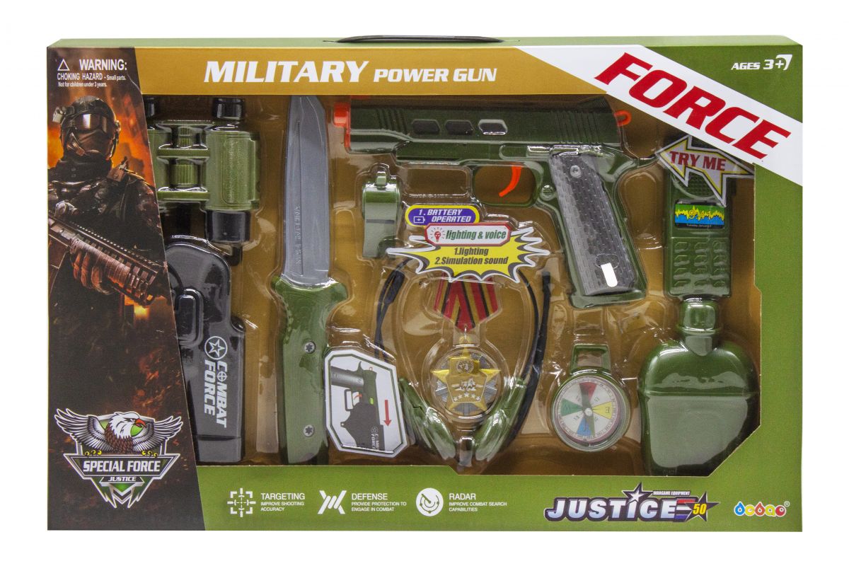 

Военный набор Military Power Gun DEBAO (34360) (148884)