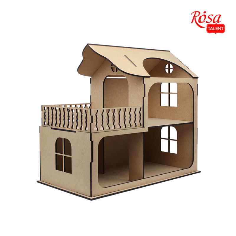 

Кукольный домик Rosa Talent мдф 58х31х53см с балконом