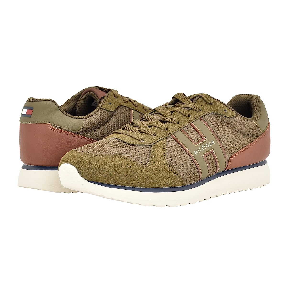 Сникеры Tommy Hilfiger Akron Olive/Cognac, 44.5 (290 мм) (11775250) от