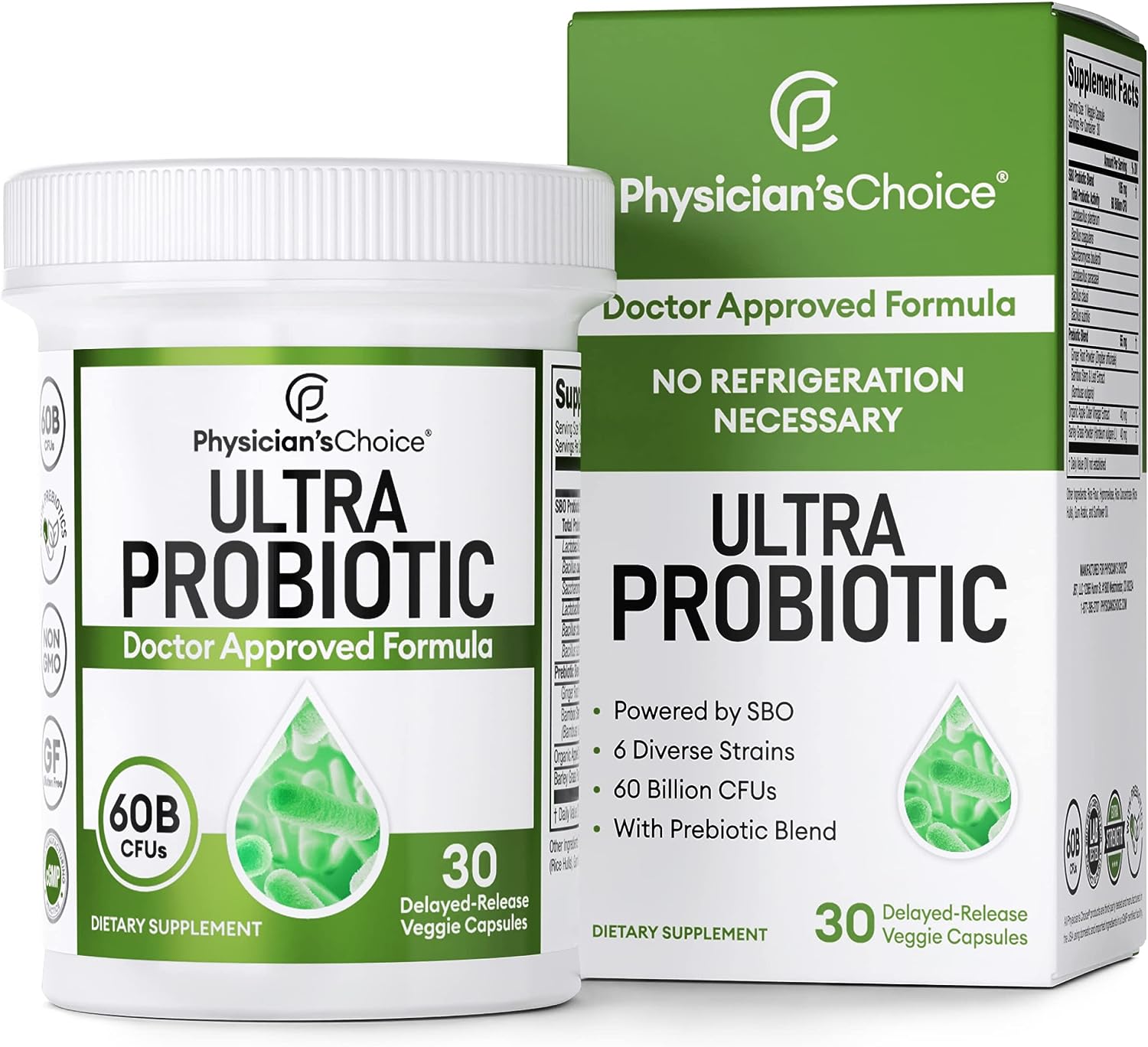 Пробиотики Physician's Choice Ultra Probiotic 30 капсул – фото, отзывы ...