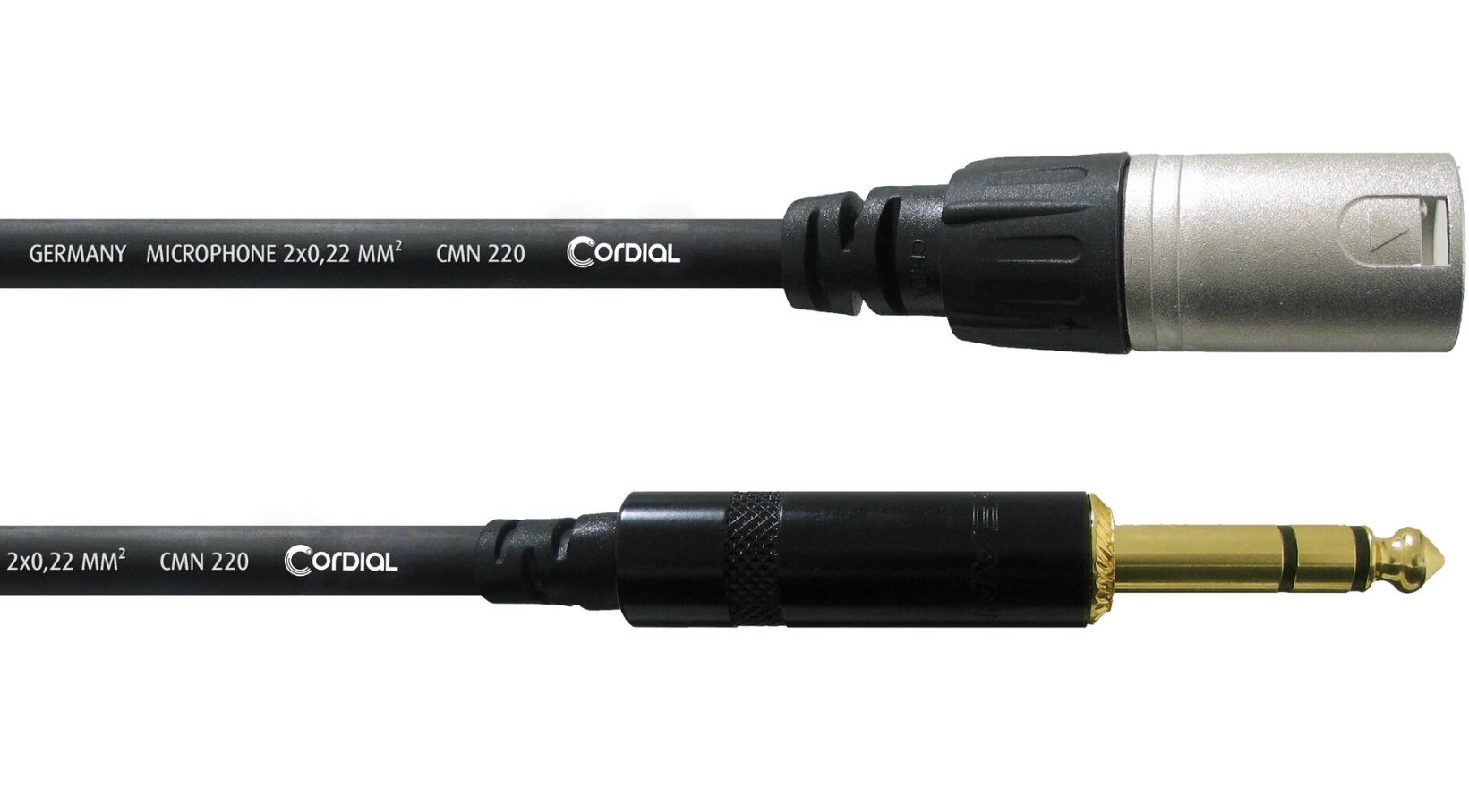 

Балансный аудио кабель Jack 6.3 — XLR 6м Cordial CFM 6 MV
