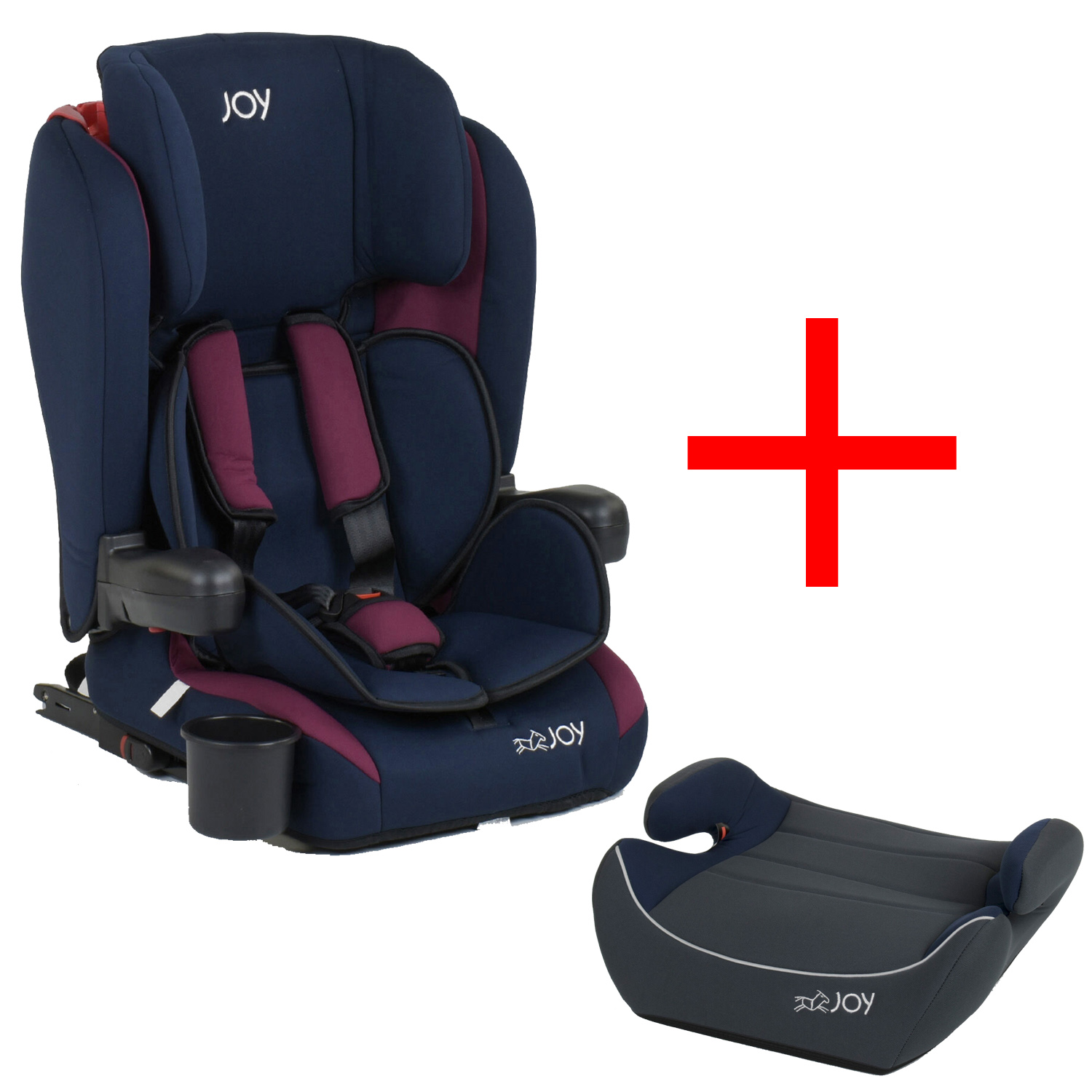 

Автокресло детское универсальное 2020 JOY 72583 (Синий с бордовым) + система ISOFIX, группа 1/2/3, (9-36 кг) с бустером