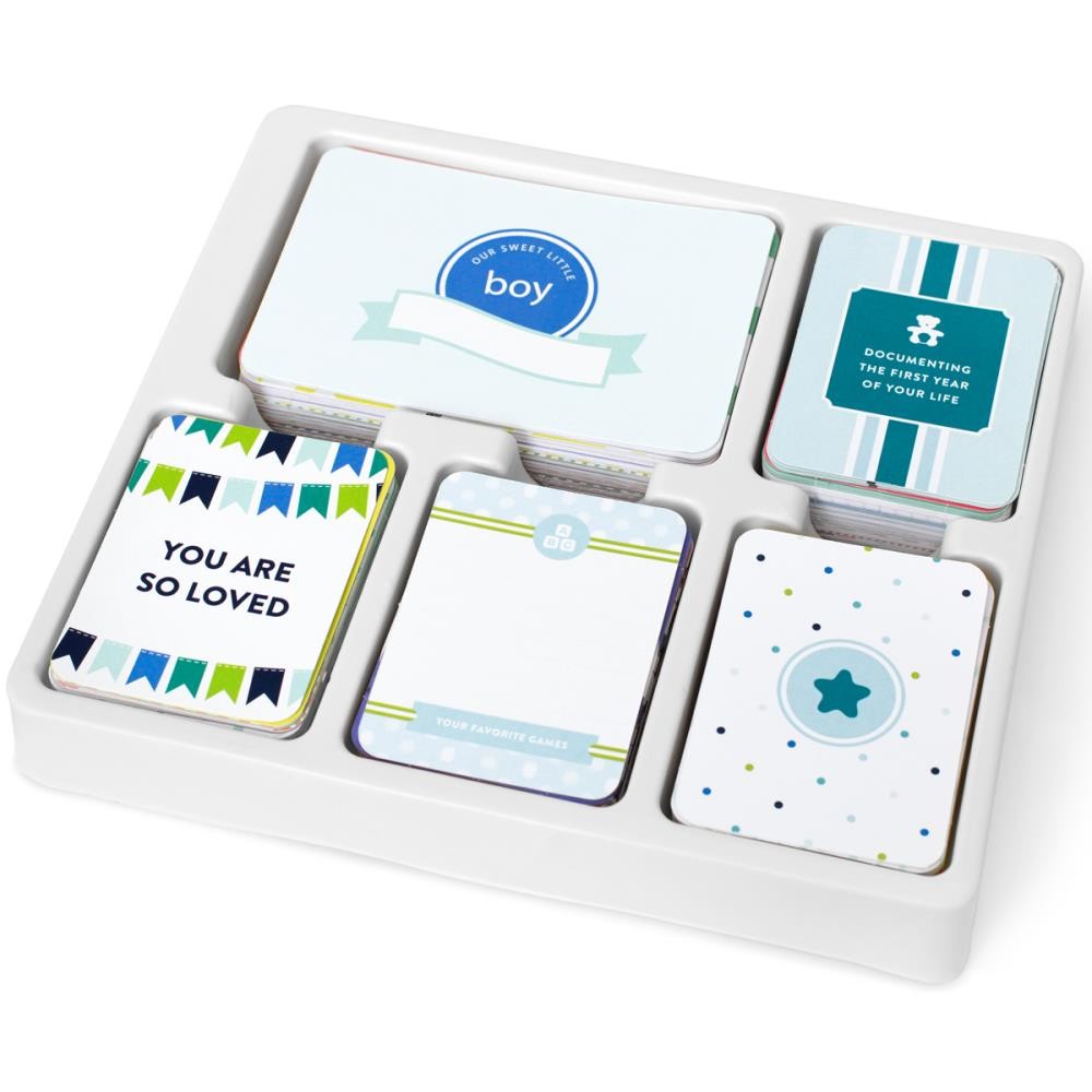 

Набор карточек Project Life Core Kit Baby Boy