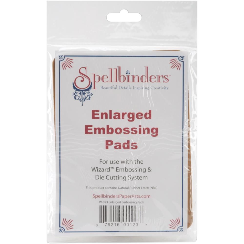 

Набор ковриков для тиснения Spellbinders Enlarged Embossing Pads Резиновые 2 шт (879216001237)
