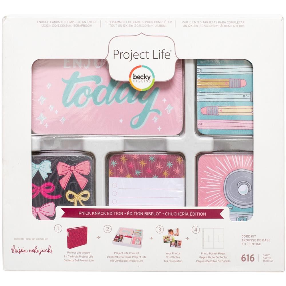 

Набор карточек Project Life Core Kit Knick Knack