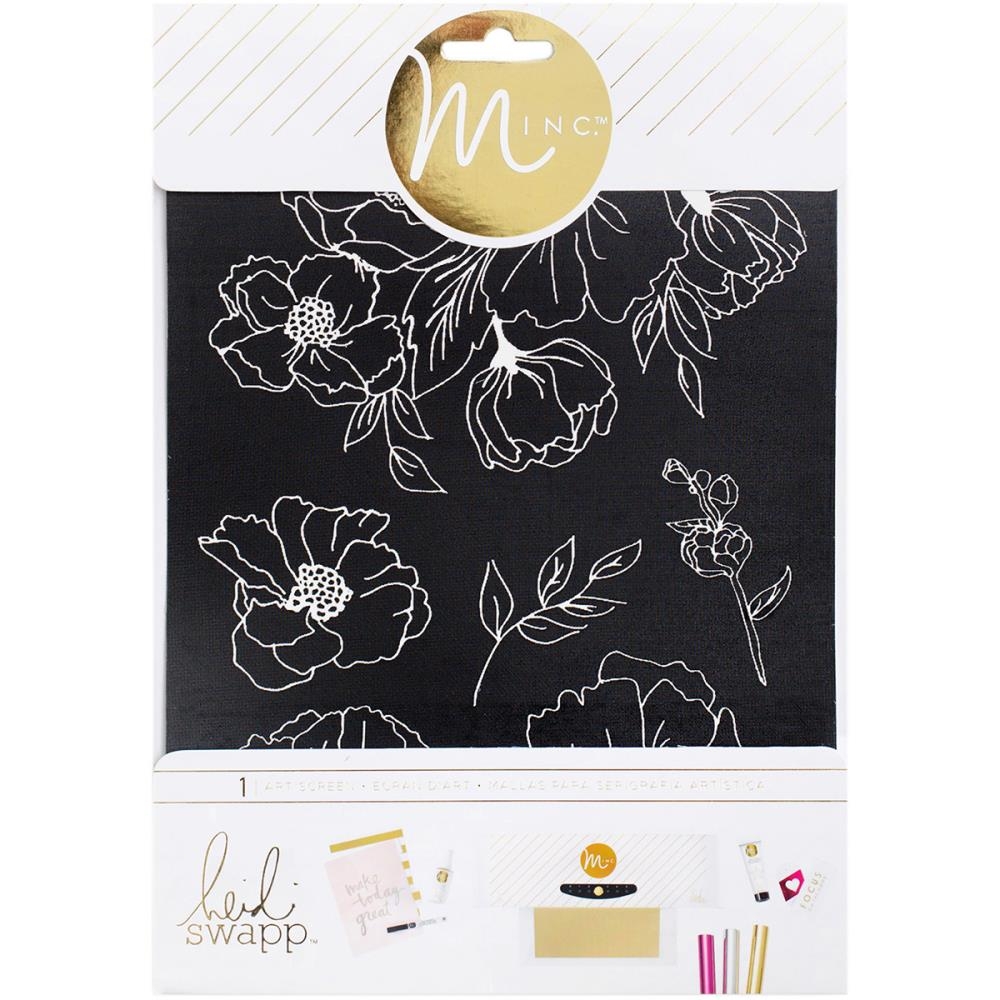

Трафарет для фольгирования Heidi Swapp Minc Art Screen 16,5х21,5 см Floral