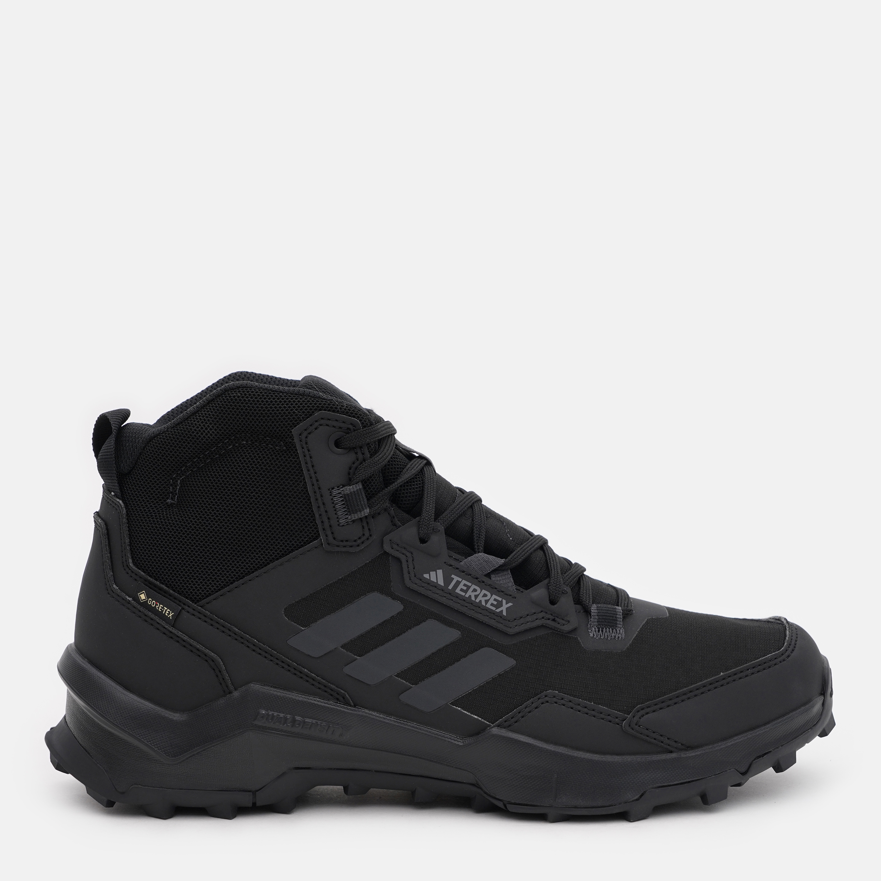 Акція на Чоловічі черевики для туризму з Gore-Tex Adidas Terrex Ax4 Mid Gtx HP7401 46 (11UK) 29.5 см Cblack/Carbon/Grefou від Rozetka