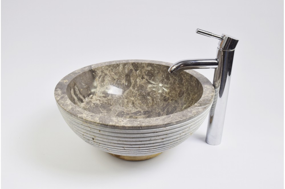 

Умивальник з каменю GREY Industar s27-3462-0 40 см Круглий