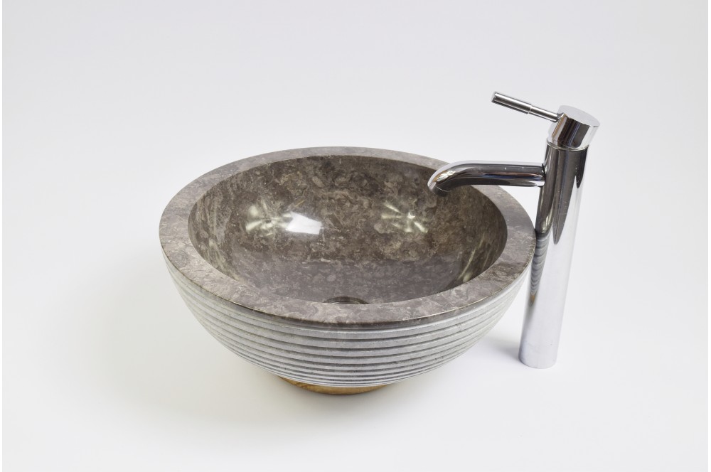 

Умивальник з каменю GREY Industar s27-3462-9 40 см Круглий
