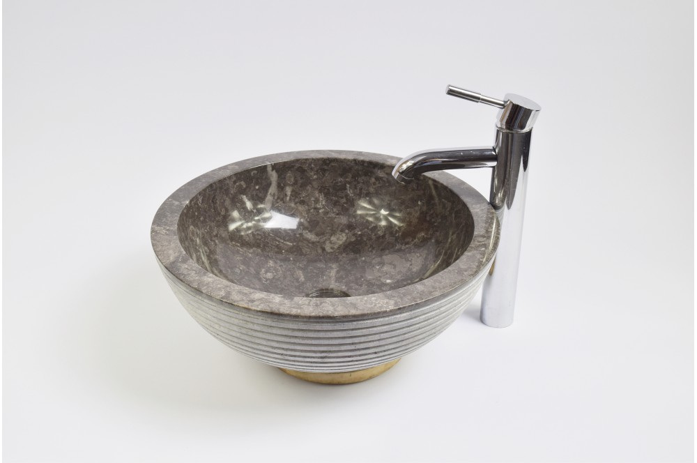 

Умивальник з каменю GREY Industar s27-3462-2 40 см Круглий