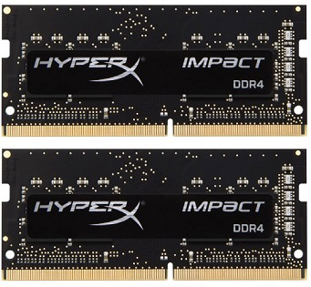 

Оперативная память HyperX SODIMM DDR4-2400 32768MB PC4-19200 (Kit of 2x16384) Impact (HX424S15IB2K2/32)