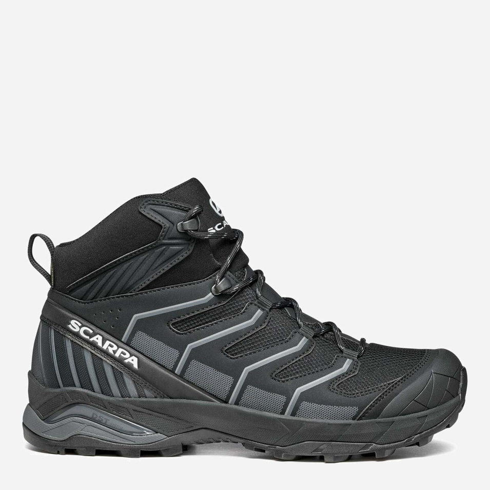 Акція на Чоловічі черевики для трекінгу з Gore-Tex Scarpa Maverick MID GTX 63090-200-5 43.5 (9 1/3UK) 28 см Black/Gray від Rozetka