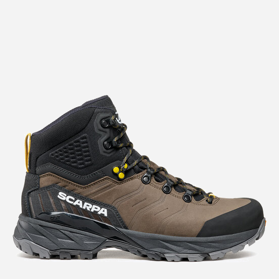 Акція на Чоловічі черевики для трекінгу високі з Gore-Tex Scarpa Rush Trk Pro Gtx 63139-200 44.5 (10UK) 29 см Volcano-Mustard від Rozetka