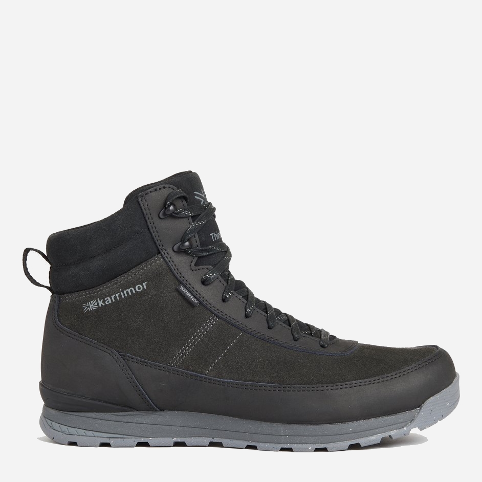 Акція на Чоловічі черевики з мембраною Karrimor Retro Mid 2 Weathertite K2362-BLK 43 (9UK) 27.5 см Чорні від Rozetka