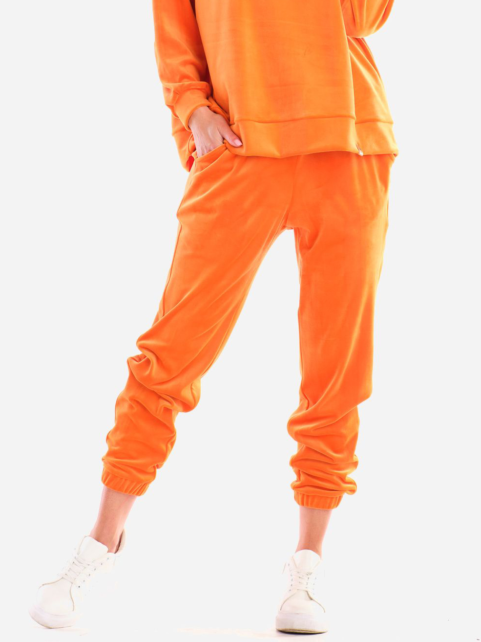 Акция на Спортивні штани Awama A411 1132542 XL Orange от Rozetka