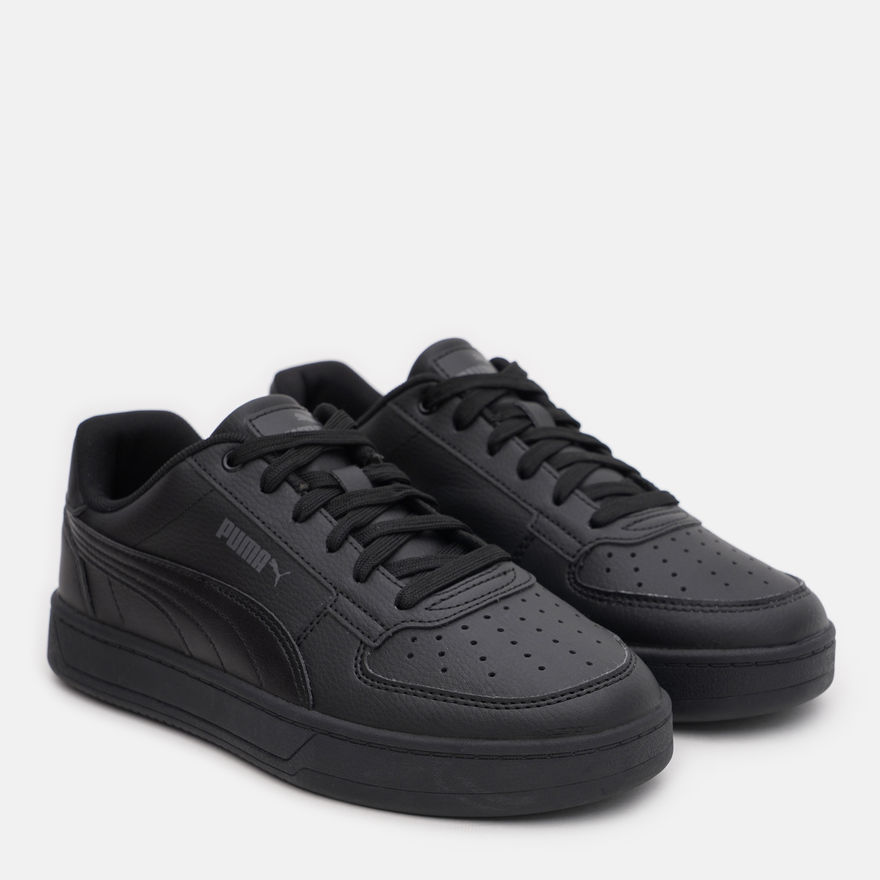 Puma leather outlet black