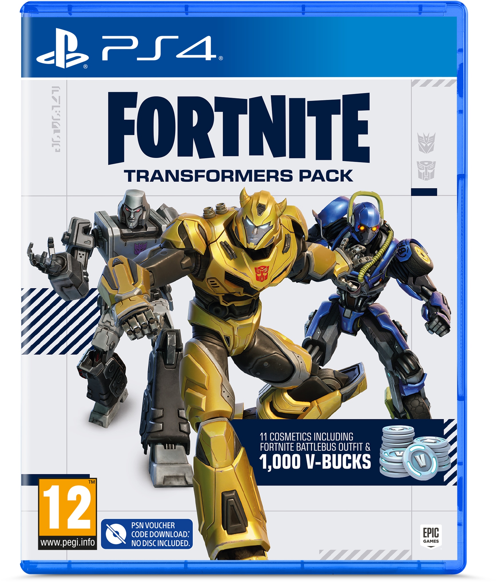 Игра Epic games Fortnite Transformers Pack для PS4 код активации  (5056635604361)