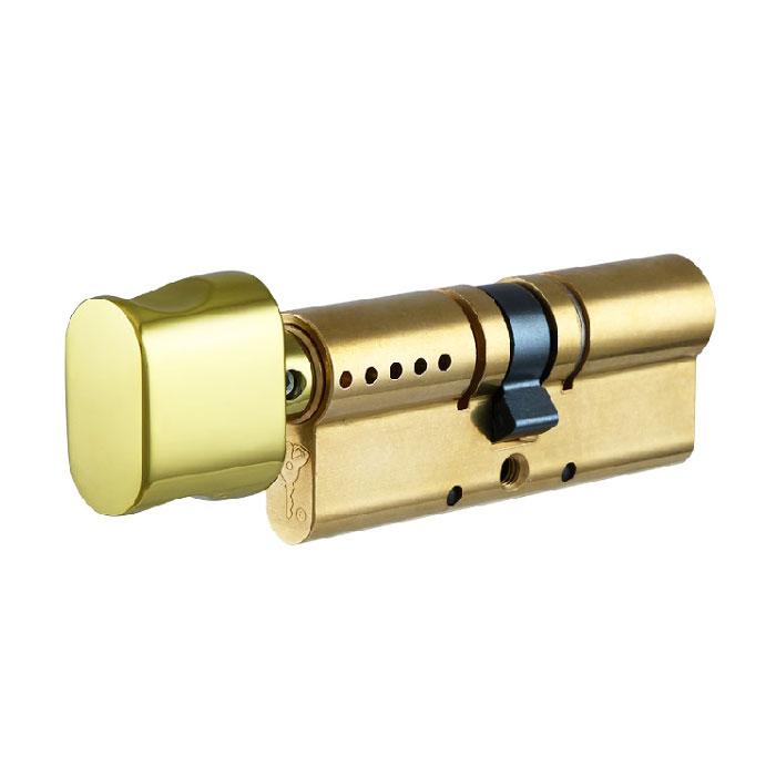 

Цилиндр Mul-t-Lock Interactive 81 мм 50/31Т с поворотником Латунь