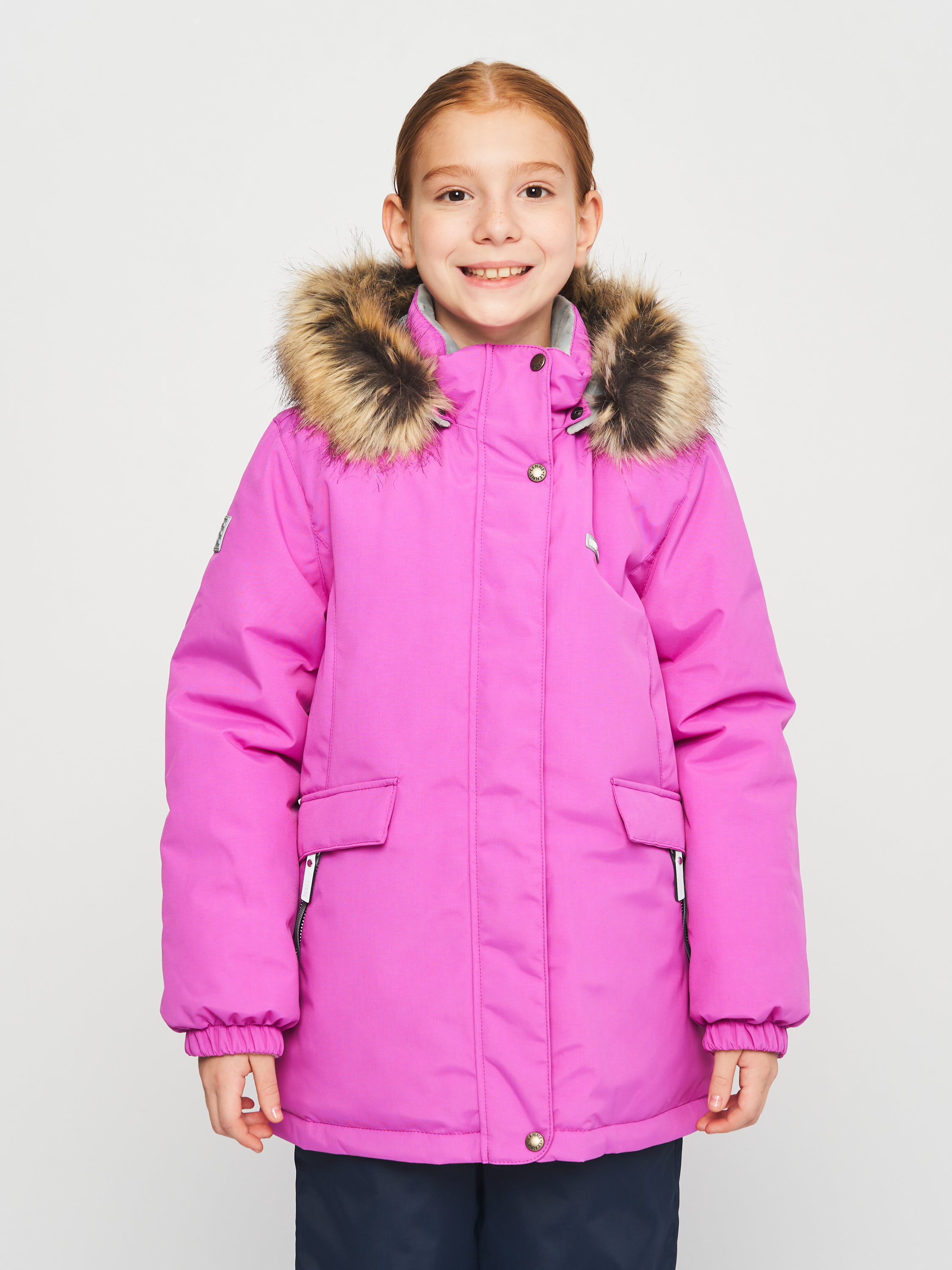 Акция на Дитяча демісезонна куртка для дівчинки Lenne Mila 23332-360 122 см от Rozetka