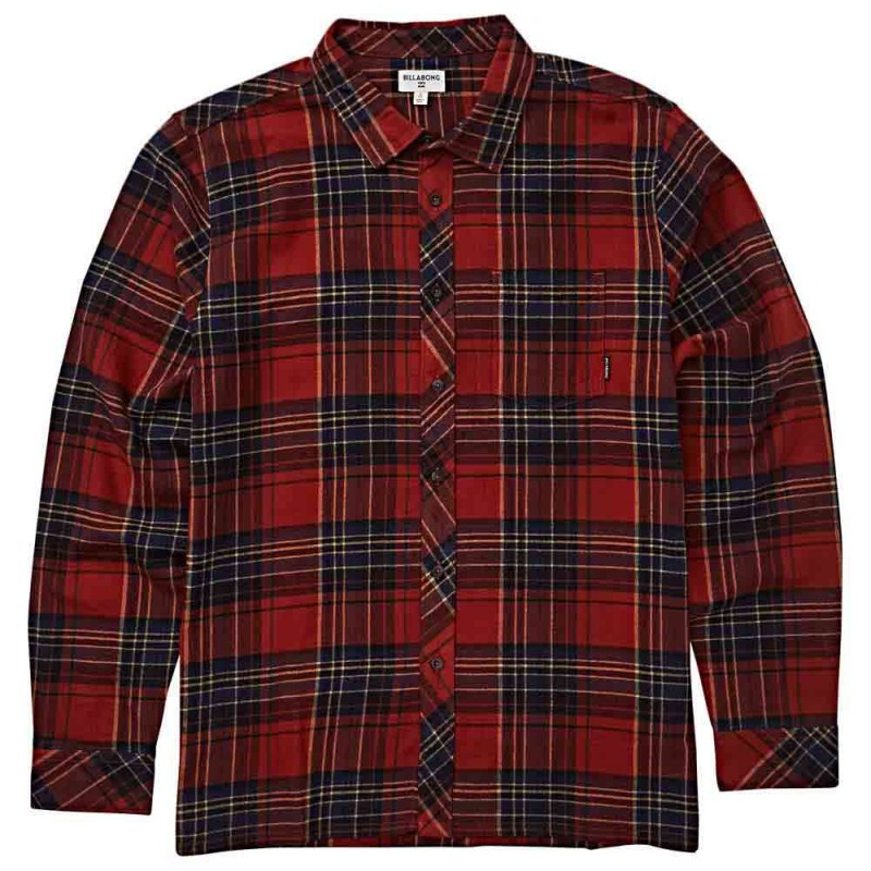 

Рубашка COASTLINE LS Billabong Q1SH04-576  Красный, Рубашка COASTLINE LS Billabong Q1SH04-576 S Красный