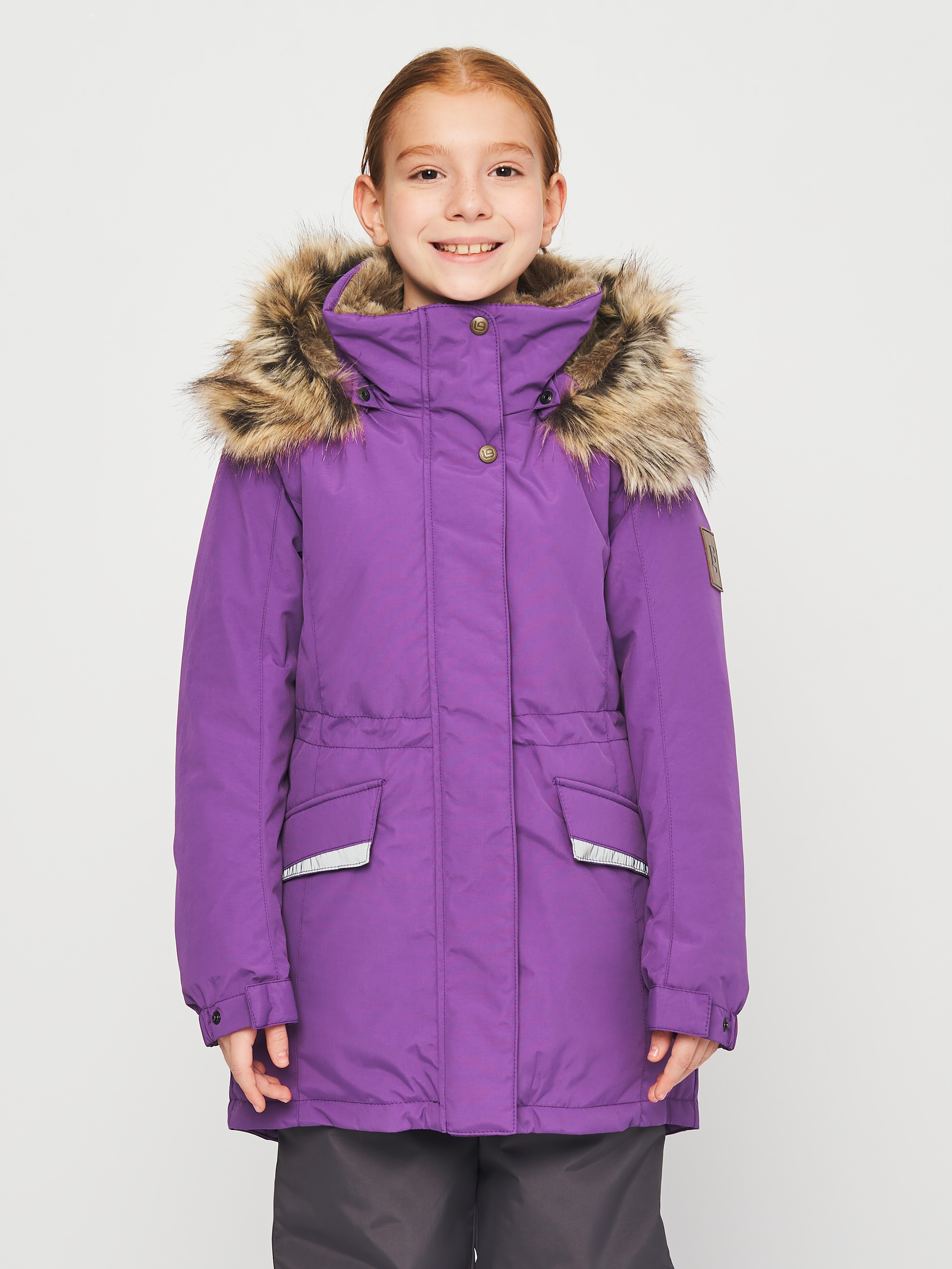 Акція на Дитяча демісезонна куртка для дівчинки Lenne Ella 23671-368 134 см від Rozetka