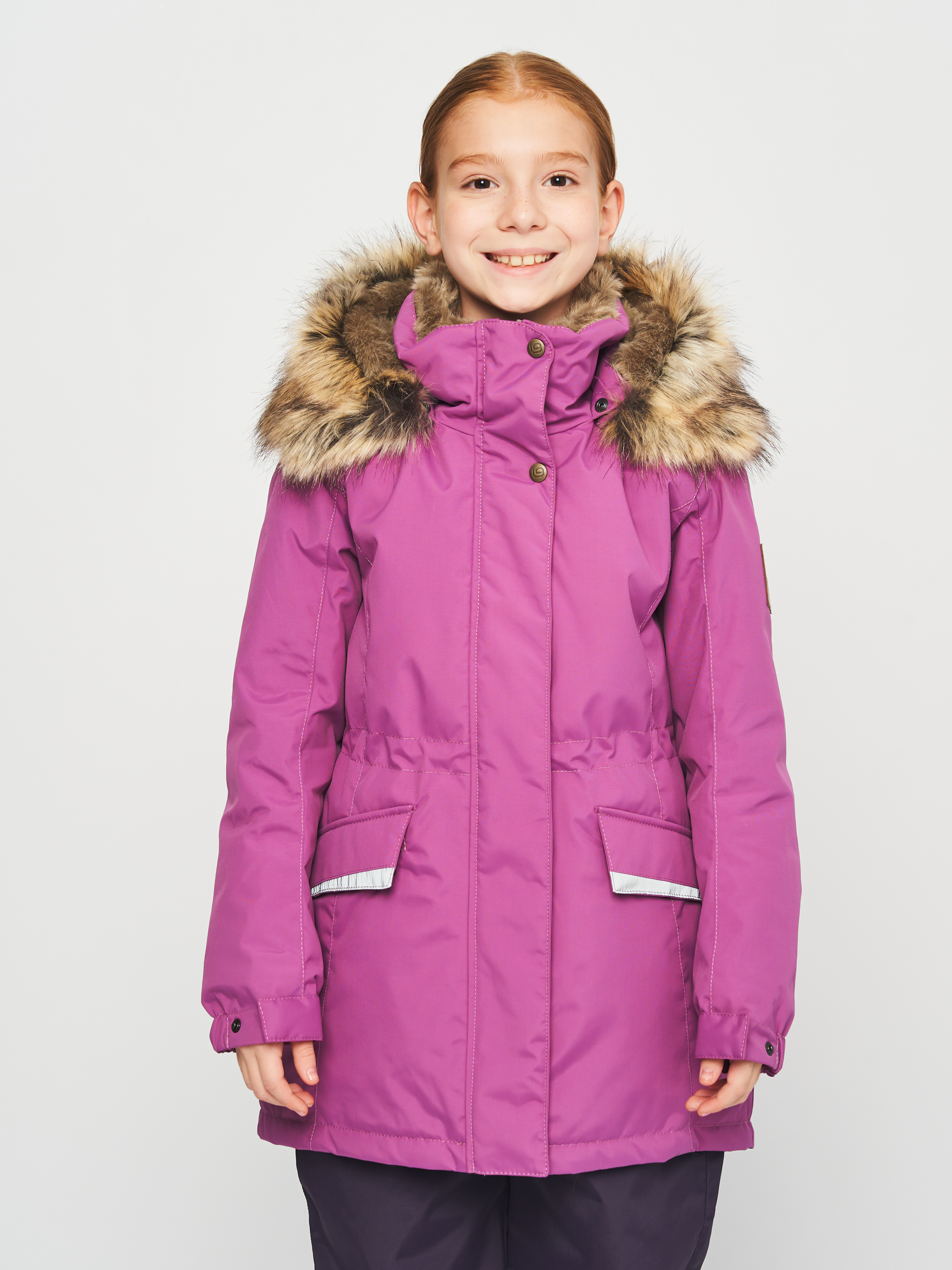 Акція на Дитяча демісезонна куртка для дівчинки Lenne Ella 23671-603 134 см від Rozetka