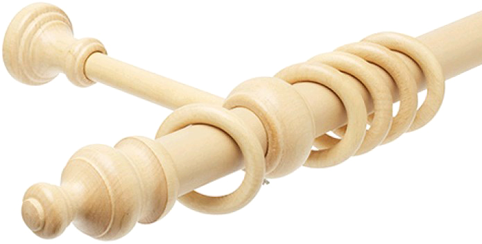 

Карниз Intensions Elementary Wooden Kits 28 мм 280 см (2х140 см) Желтый (комплект)