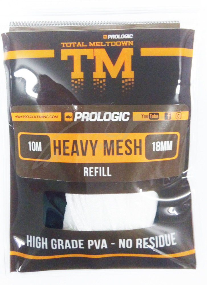 

ПВА-сетка Prologic TM PVA Heavy Mesh Refill 10m 18mm (1846.09.23 54518)