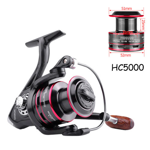 

Катушка безынерционная Linnhue HC5000 4:7:1 8кг S-Stroke System