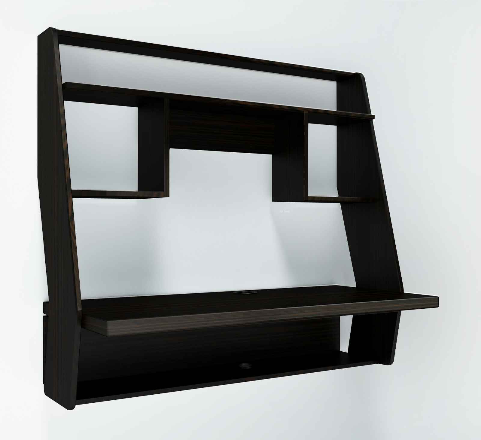

Стол компьютерный навесной из ЛДСП Comfy Home AirTable - III DB Zeus венге