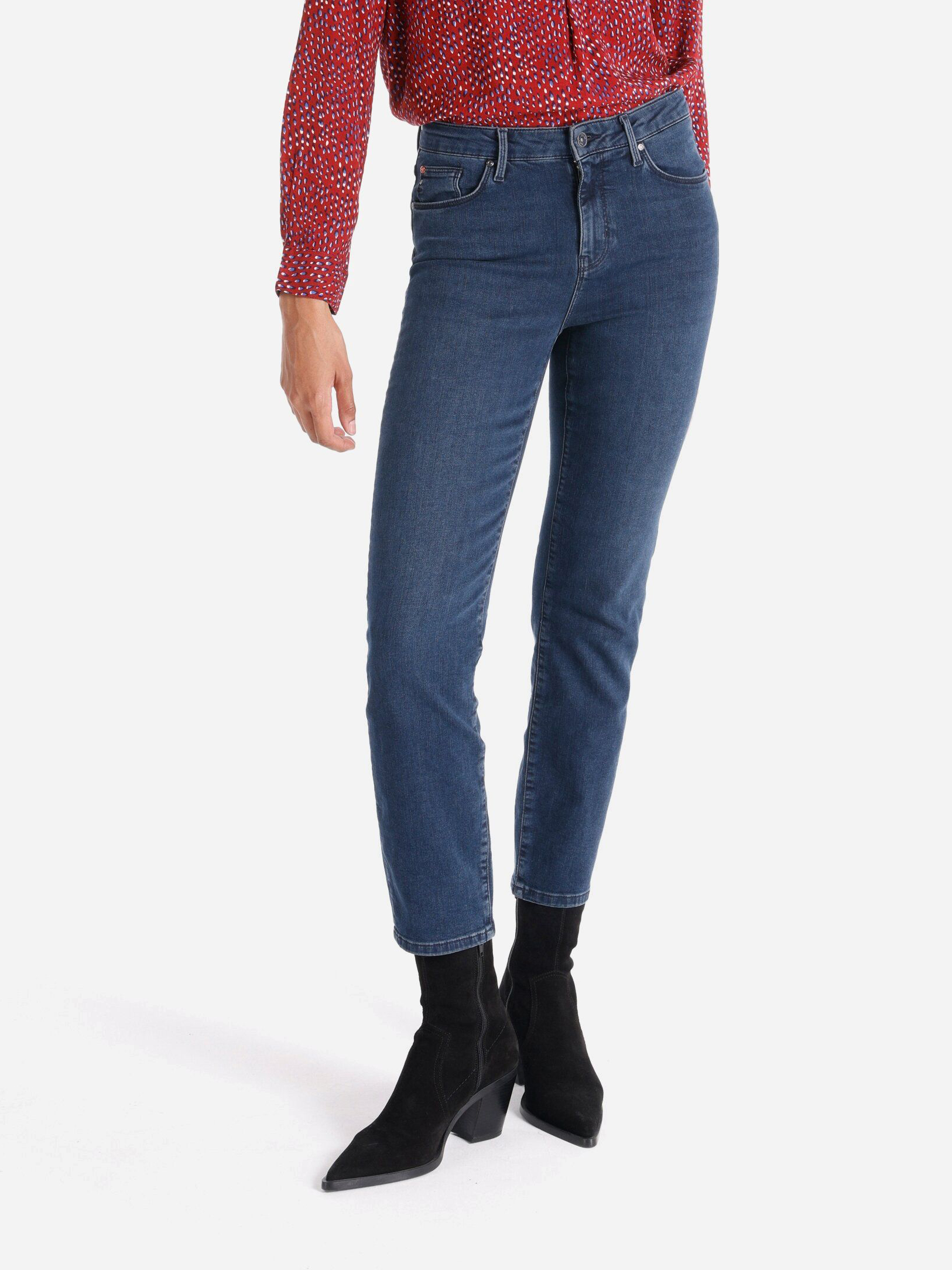 Акція на Джинси Skinny жіночі Colin's 703 Carla CL1065301DN42845 31-32 Темно-сині від Rozetka