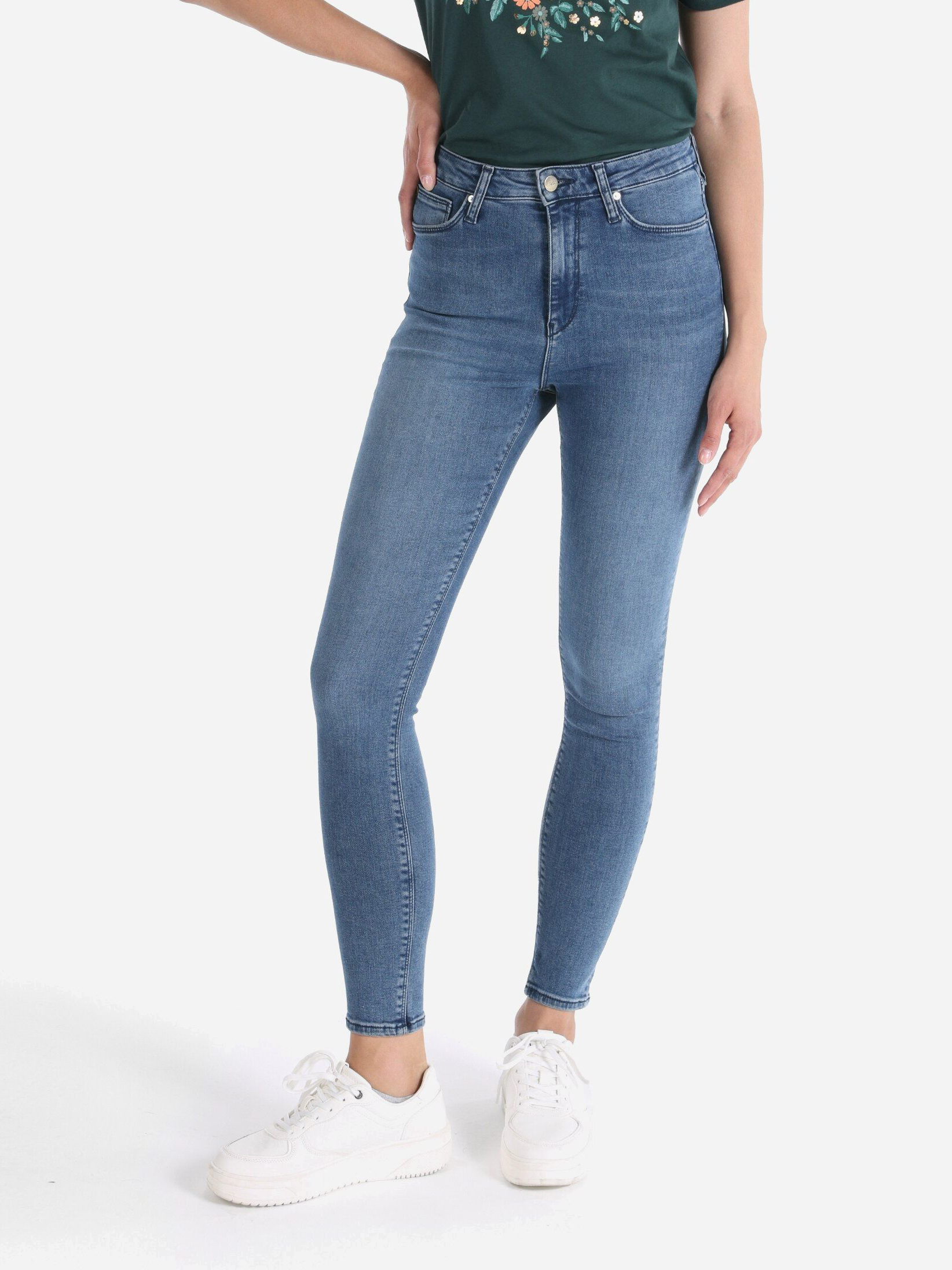 Акція на Джинси Skinny жіночі Colin's 760 Diana CL1065336DN42852 31-32 Сині від Rozetka