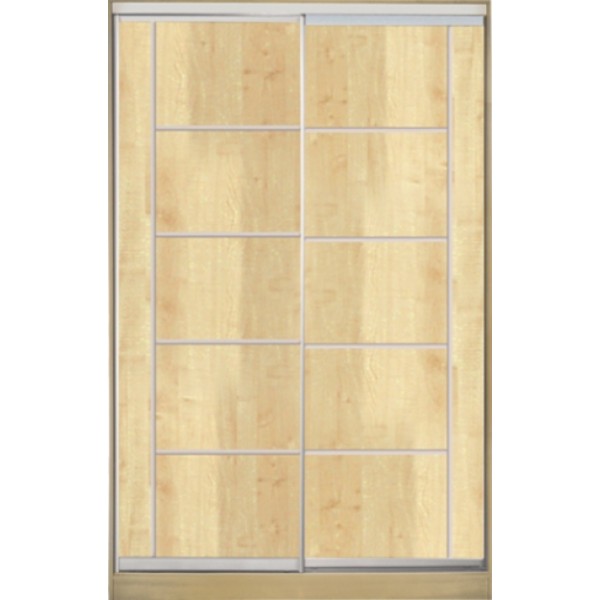 

Шкаф купе Классик 1 ДСП-7 1100x2300x450 двухдверный Matroluxe
