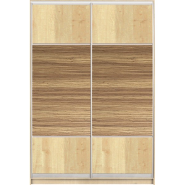 

Шкаф купе Классик 1 ДСП-9 1300x2100x450 двухдверный Matroluxe