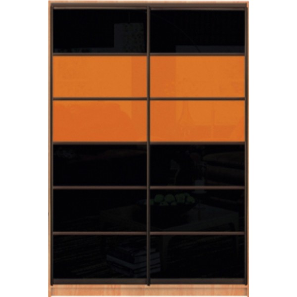 

Шкаф купе Классик 1 Цветной комбинированный фасад-3 1900x2400x450 двухдверный Matroluxe