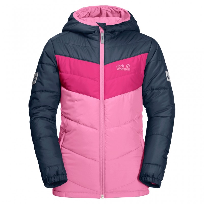 

Куртка утепленная THREE HILLS JACKET KIDS Jack Wolfskin 1608631-2098 140 Розовый (4060477601144)