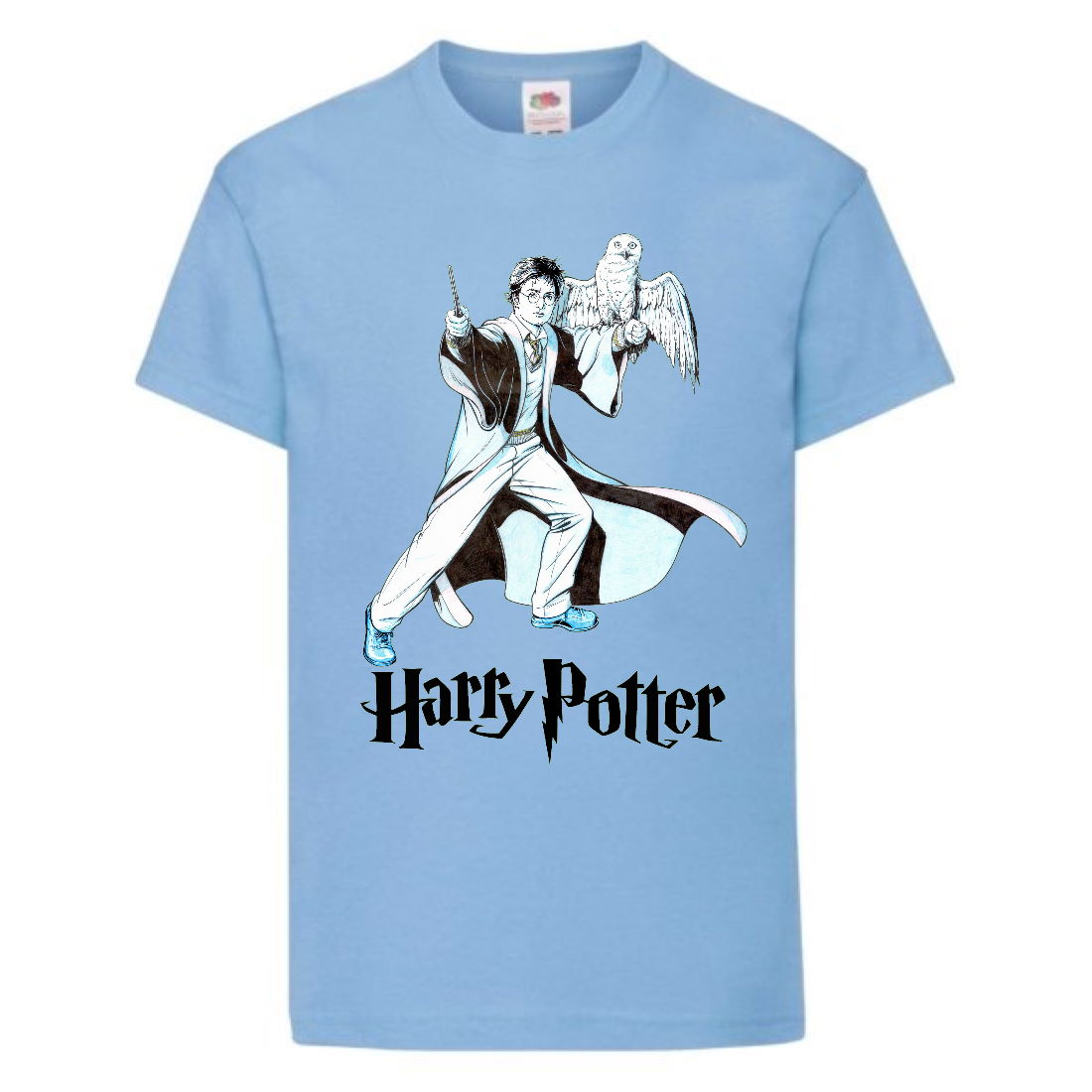 

Футболка детская Гарри Поттер 007 (Harry Potter) голубая (HPO lbl 007) 140 см