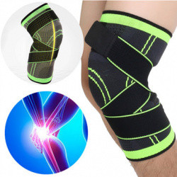 Бандаж коленного сустава Knee Support спортивный наколенник 100 г Grey ...