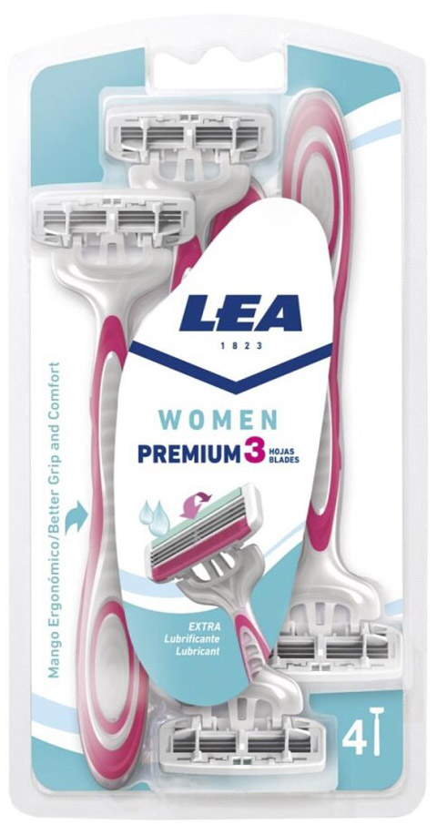 Одноразовые бритвенные станки Lea Woman Premium 3 Blades Disposable ...