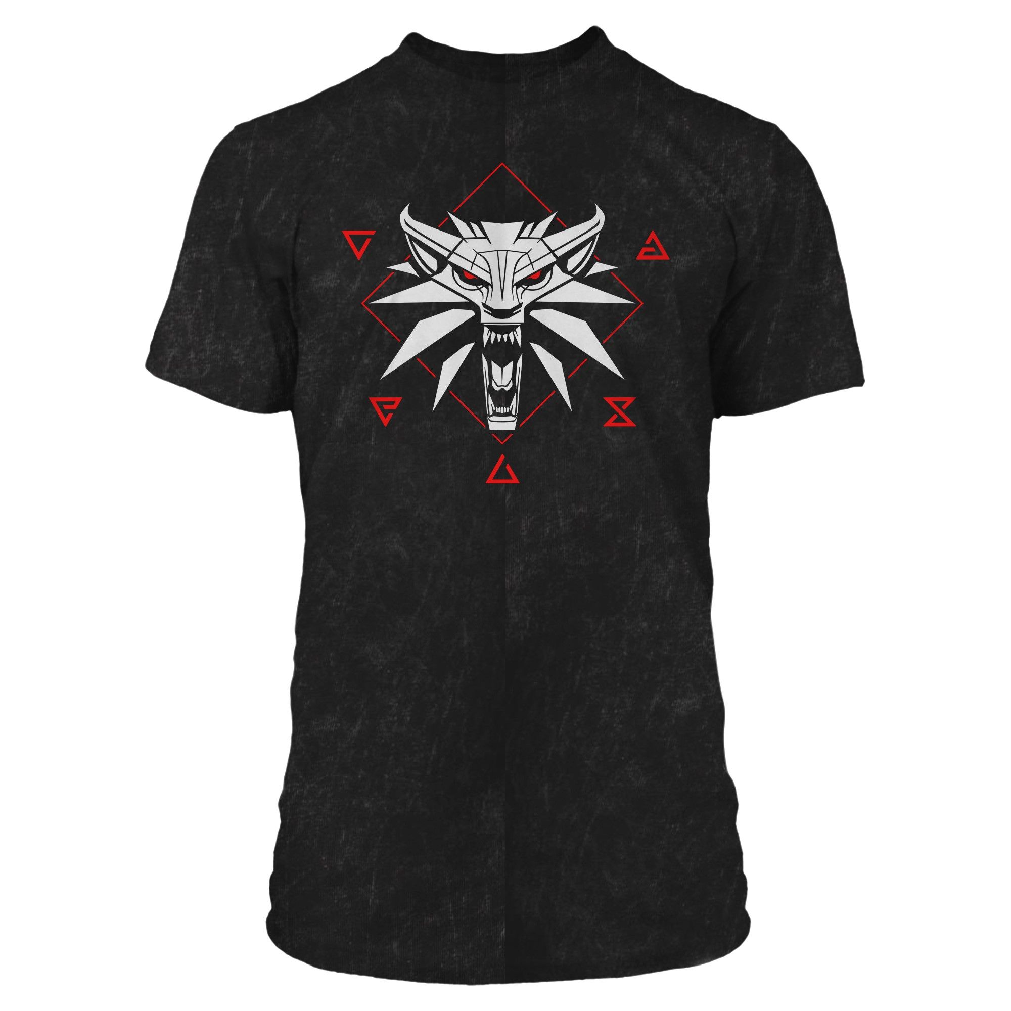 

Футболка JINX The Witcher 3 - Wolf Signs Tee Black, L