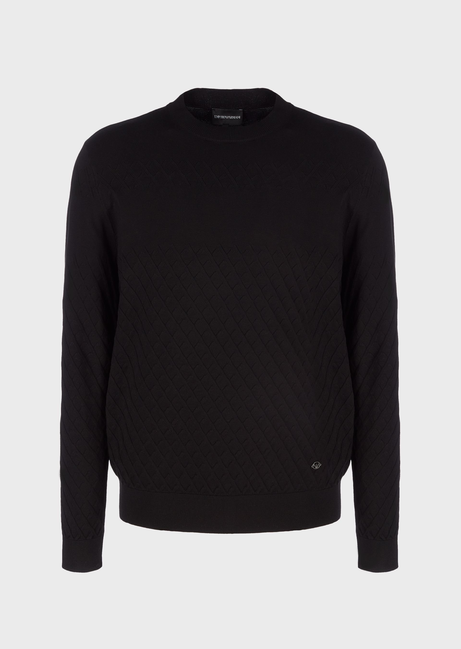 

Джемпер Emporio Armani  Черный 6H1MX6.1MISZ, Джемпер Emporio Armani L Черный 6H1MX6.1MISZ