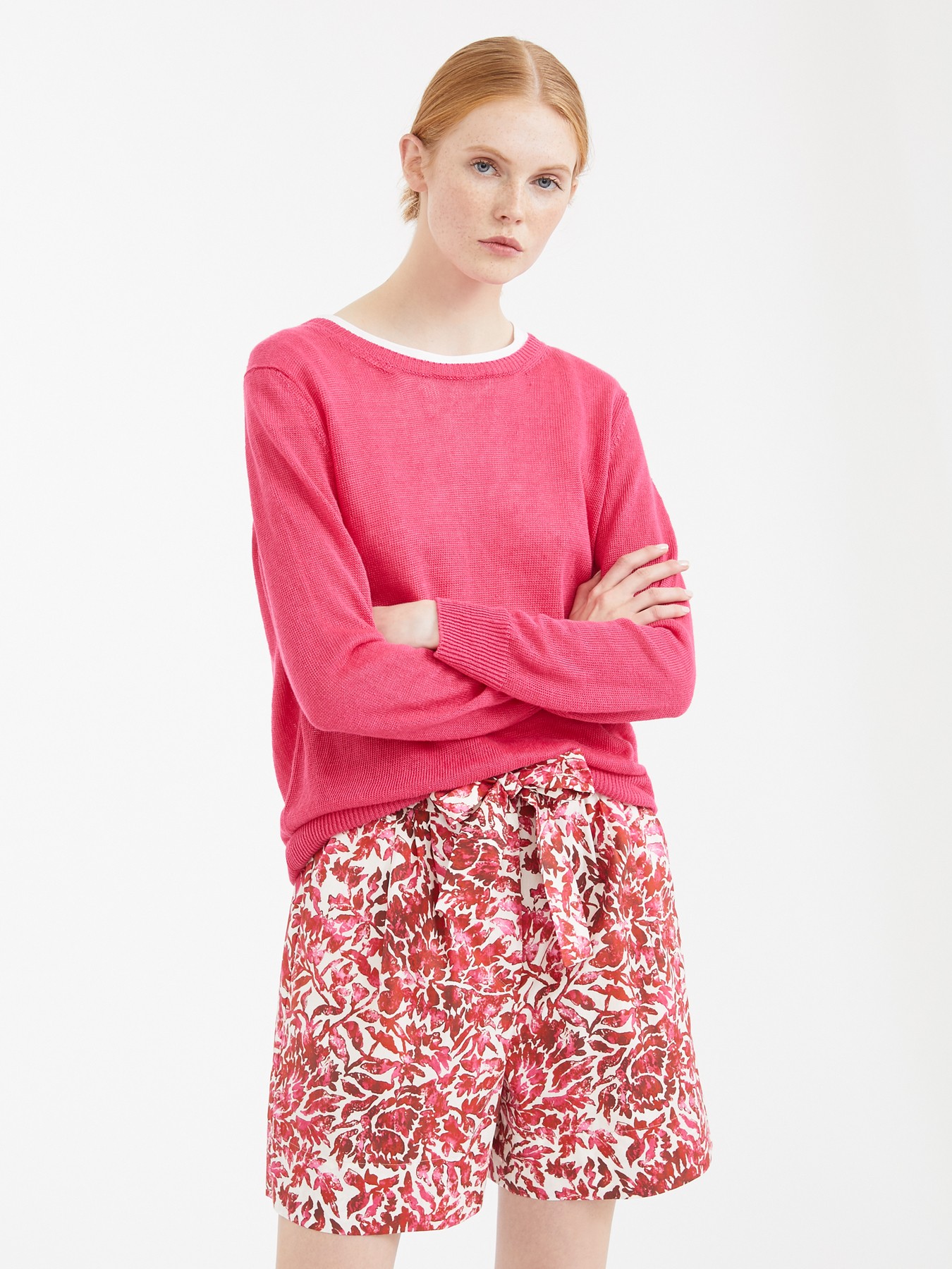 

Джемпер MaxMara  Малиновый 53610901000, Джемпер MaxMara S Малиновый 53610901000