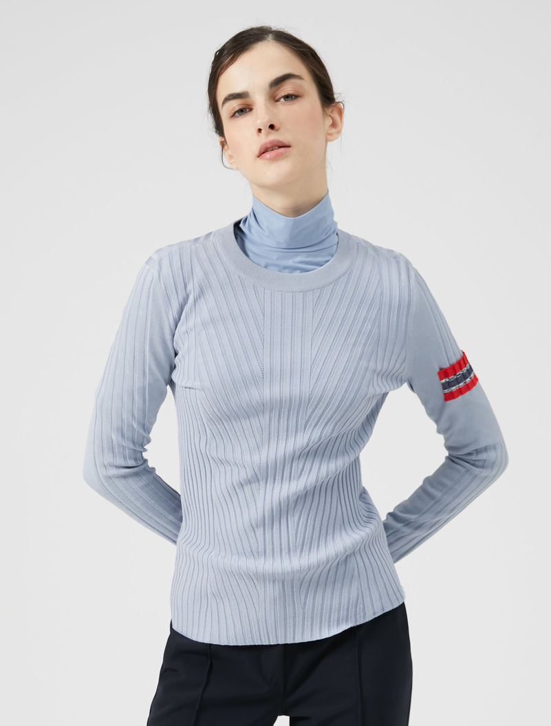 

Джемпер MaxMara  Голубой 23660999000, Джемпер MaxMara M Голубой 23660999000