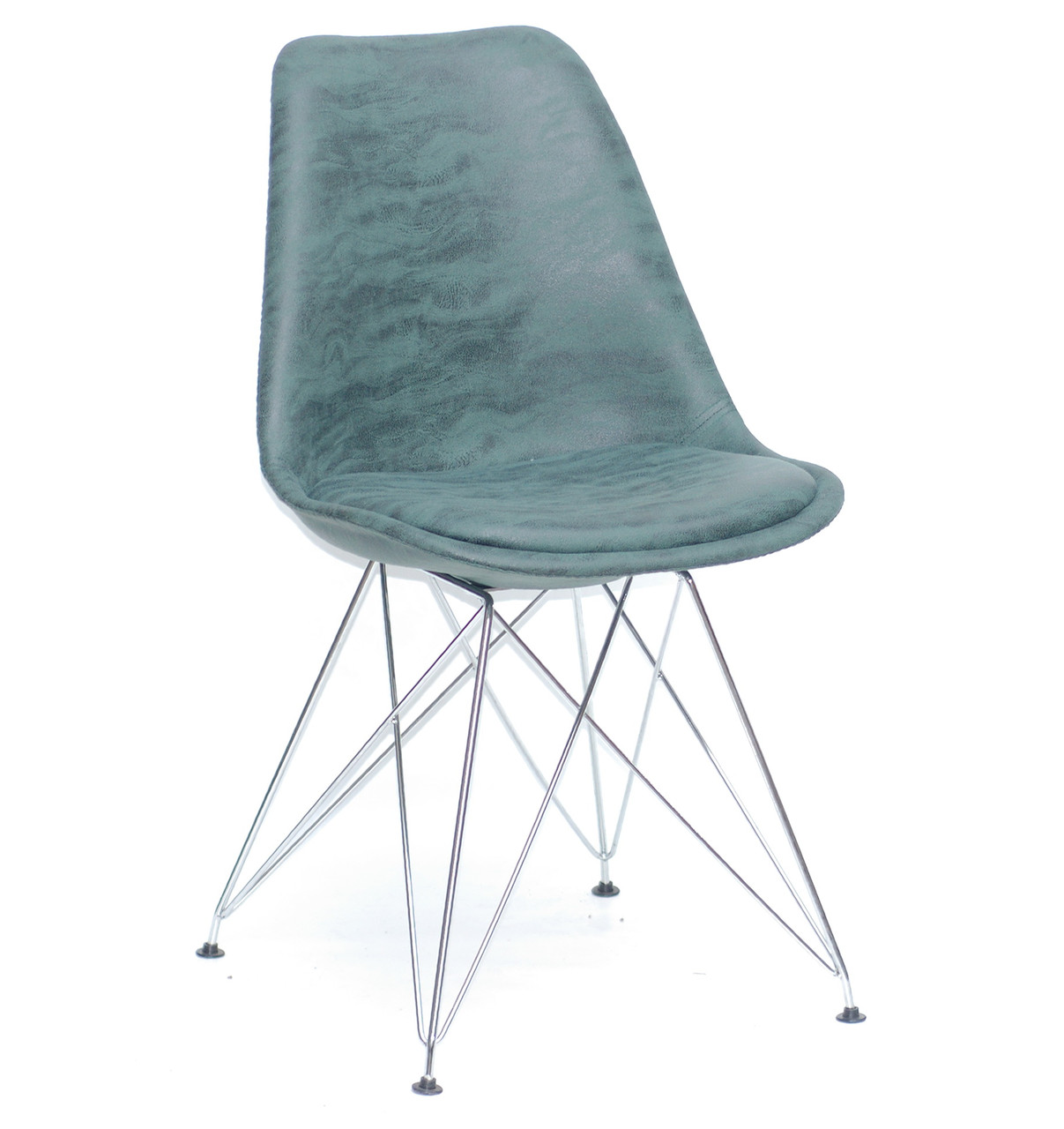 

Стілець Onder Mebli MILAN SOFT CHROM ML НК , зелений MR-202