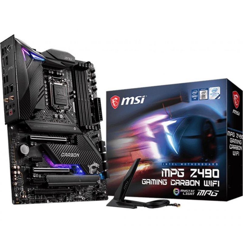 

Материнская плата MSI MPG Z490 GAMING CARBON WIFI