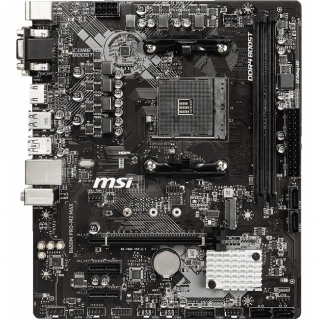 

Материнская плата MSI B450M PRO-M2 MAX