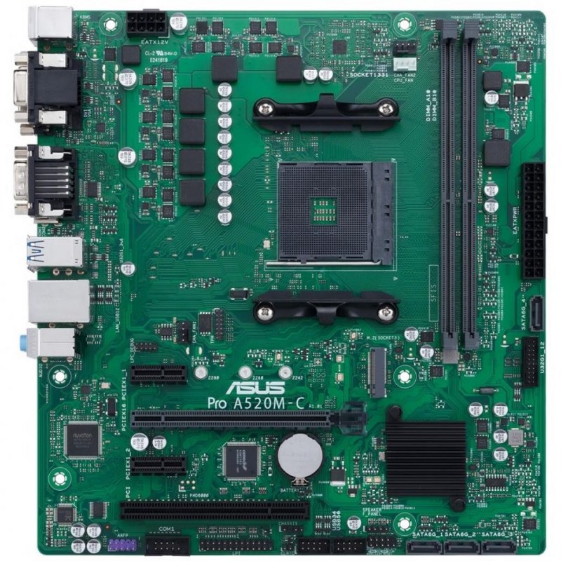 

Материнская плата ASUS PRO A520M-C/CSM